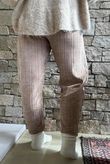 Nuk Stretch Velour Tapered Pant Camel
